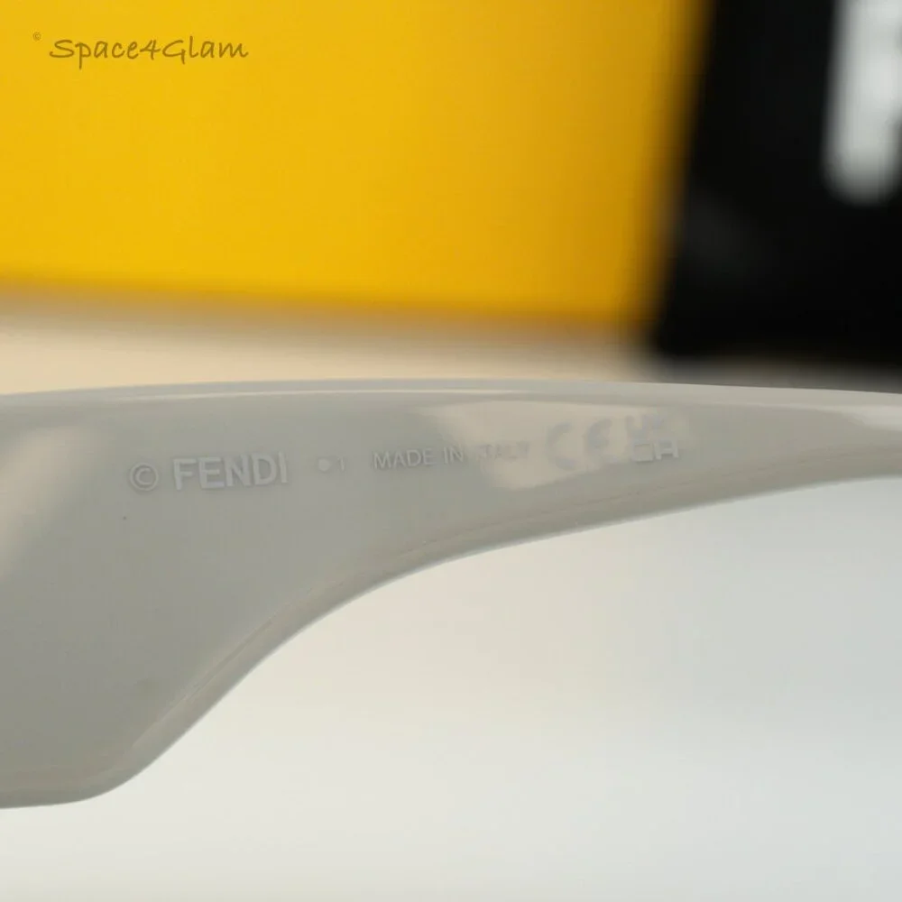 Fendi Men Sunglasses Grey Mirror Rectangle FE40131I DIAGONAL 20C NEW AUTHENTIC
